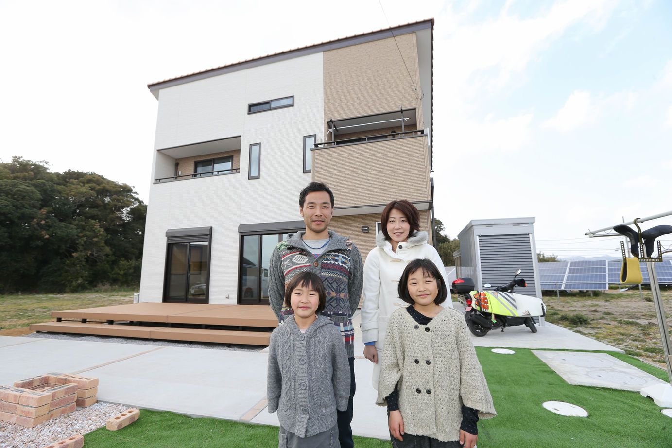 アイダ設計 【リゾートライフ/間取り図有/20坪台/趣味】家族で休暇を過ごす海前の別荘の建築実例画像7