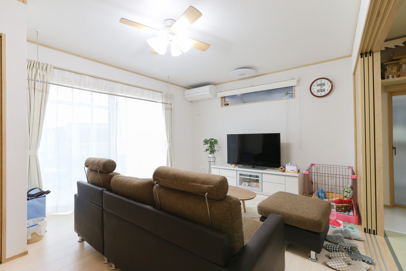 アイダ設計 【間取り図有/20坪台/平屋/太陽光発電/オール電化】将来を見すえた設計で、風が通り抜ける和室のある平屋の建築実例画像8