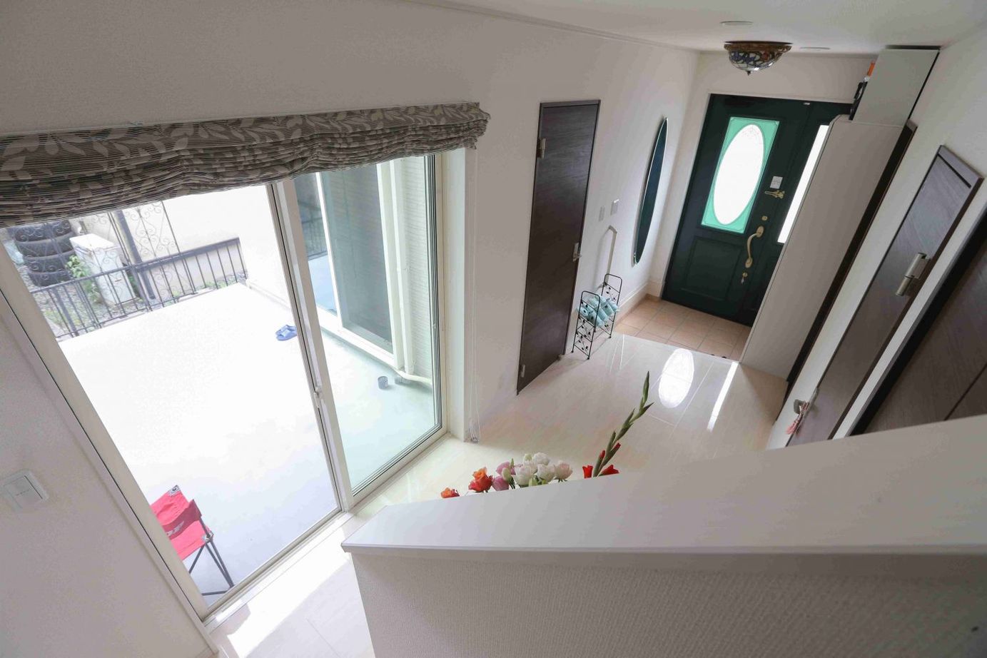 アイダ設計 【30坪台/バリアフリー/店舗併用住宅】採光を重視した、開放的で明るい空間と、使い勝手のよいキッチンの建築実例画像7