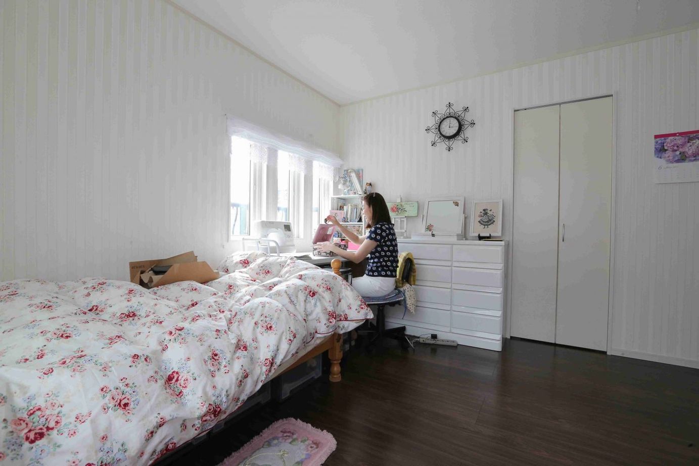 アイダ設計 【30坪台/バリアフリー/店舗併用住宅】採光を重視した、開放的で明るい空間と、使い勝手のよいキッチンの建築実例画像8