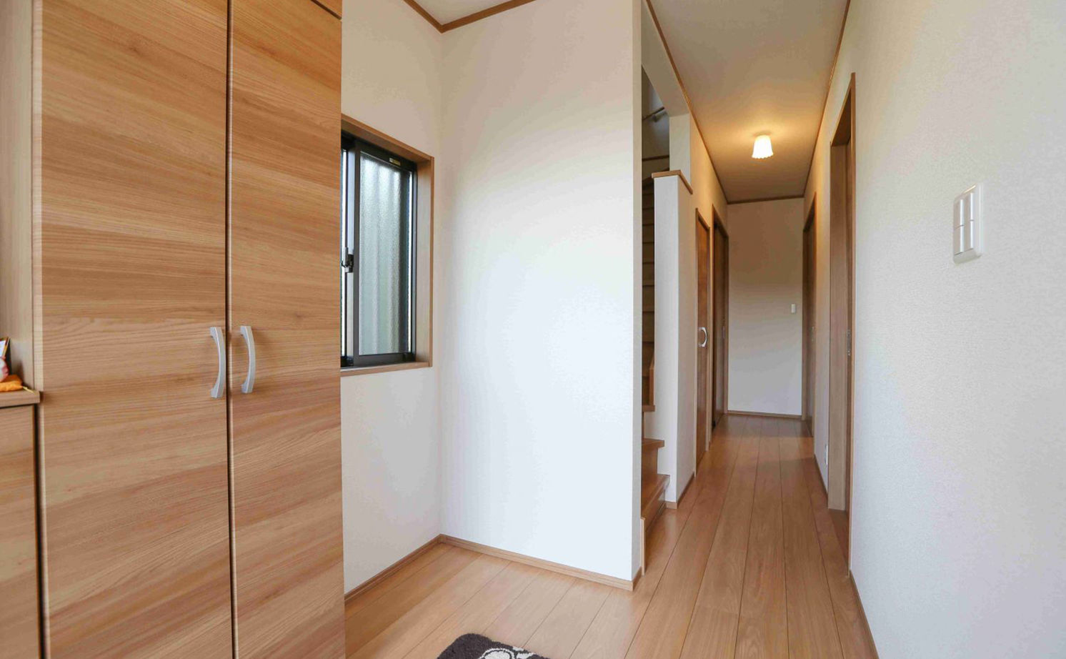 アイダ設計 【間取り図有/30坪台/小屋裏収納/バルコニー】空間を有効活用した、人目を気にしない裏庭のある家の建築実例画像3