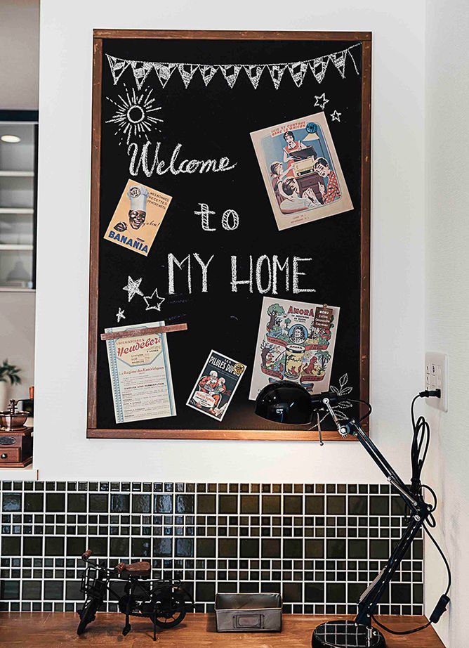 ハウスジャパン 【本体価格1640万円|間取り図有|ヴィンテージ|30坪】個性豊かなタイルのキューブ型おしゃれな家の建築実例画像8