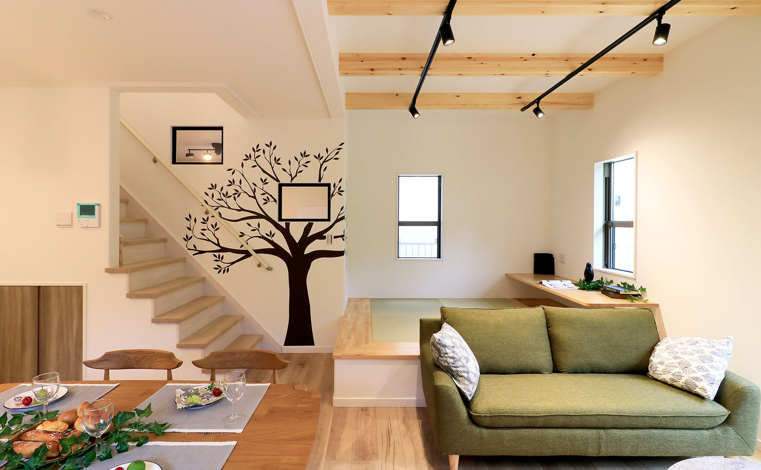 ハウスジャパン 【間取り図有|ナチュラル|2人暮らし|2000万円台|テレワーク対応】充実したおうち時間を実現する家の建築実例画像6