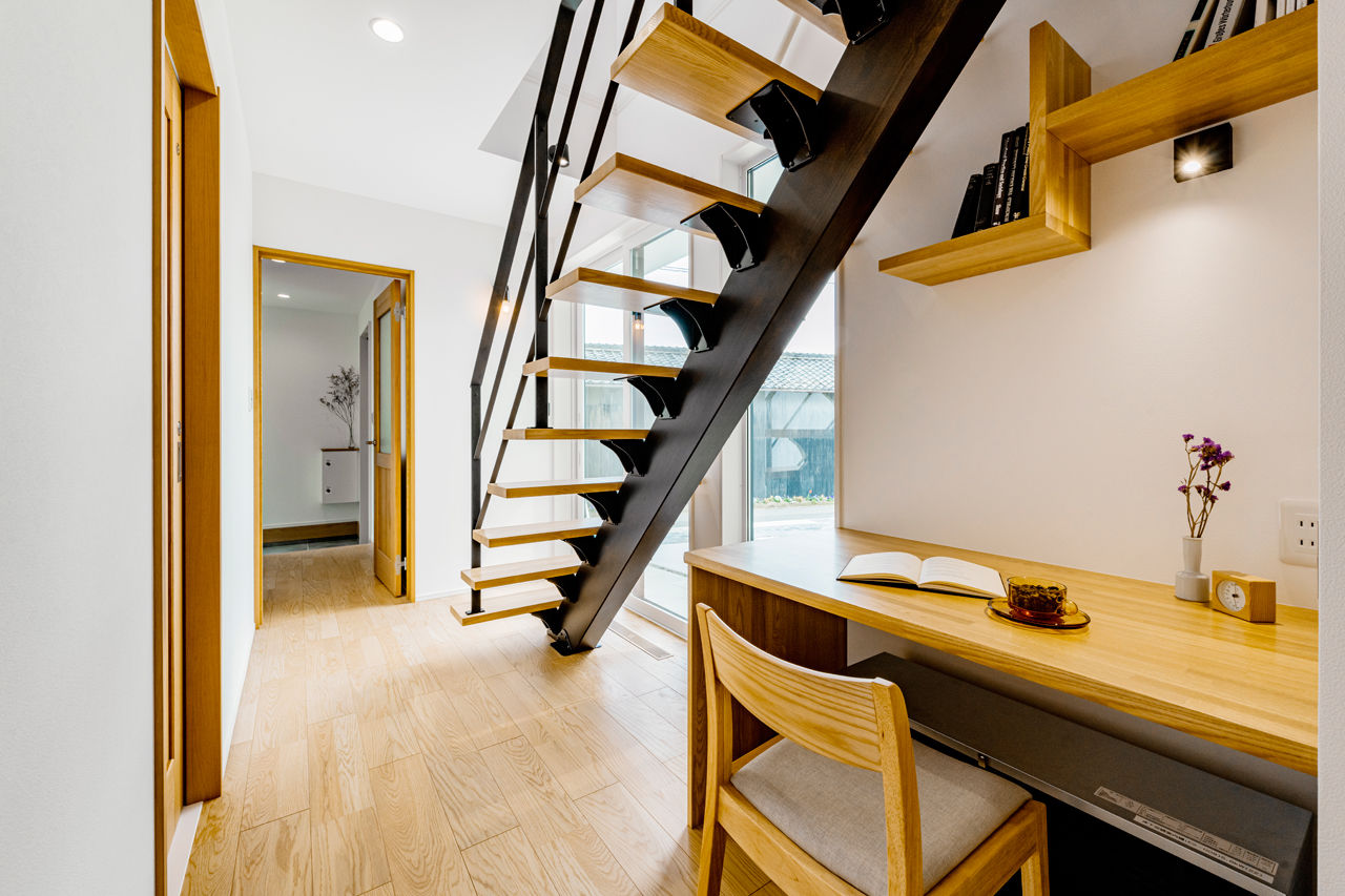 ハウスジャパン 【刈谷市｜変形地｜コンパクトな2階建て】L字型土地を活かした開放感あふれる家の建築実例画像5