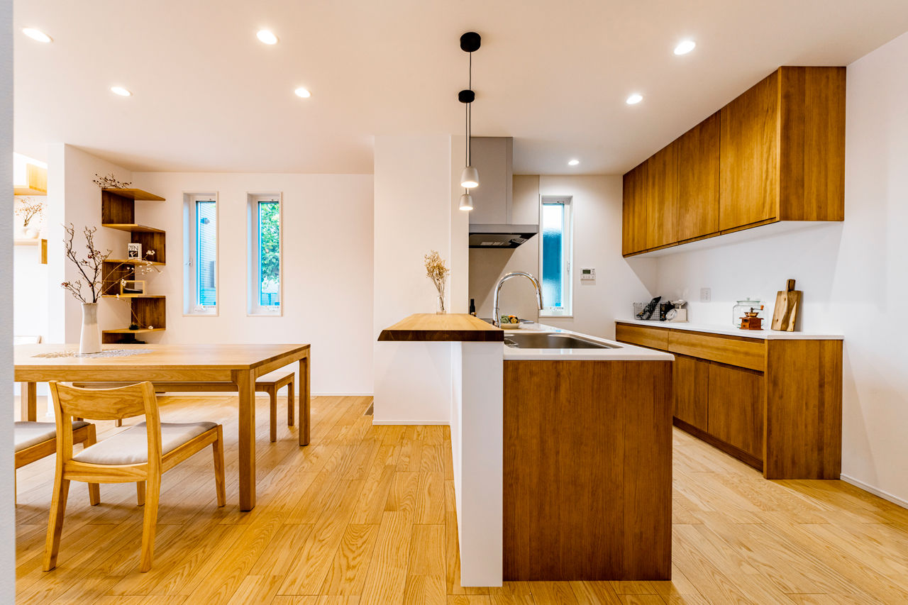 ハウスジャパン 【刈谷市｜変形地｜コンパクトな2階建て】L字型土地を活かした開放感あふれる家の建築実例画像7