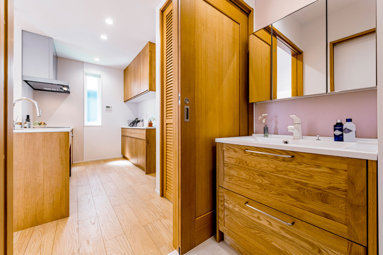 ハウスジャパン 【刈谷市｜変形地｜コンパクトな2階建て】L字型土地を活かした開放感あふれる家の建築実例画像8