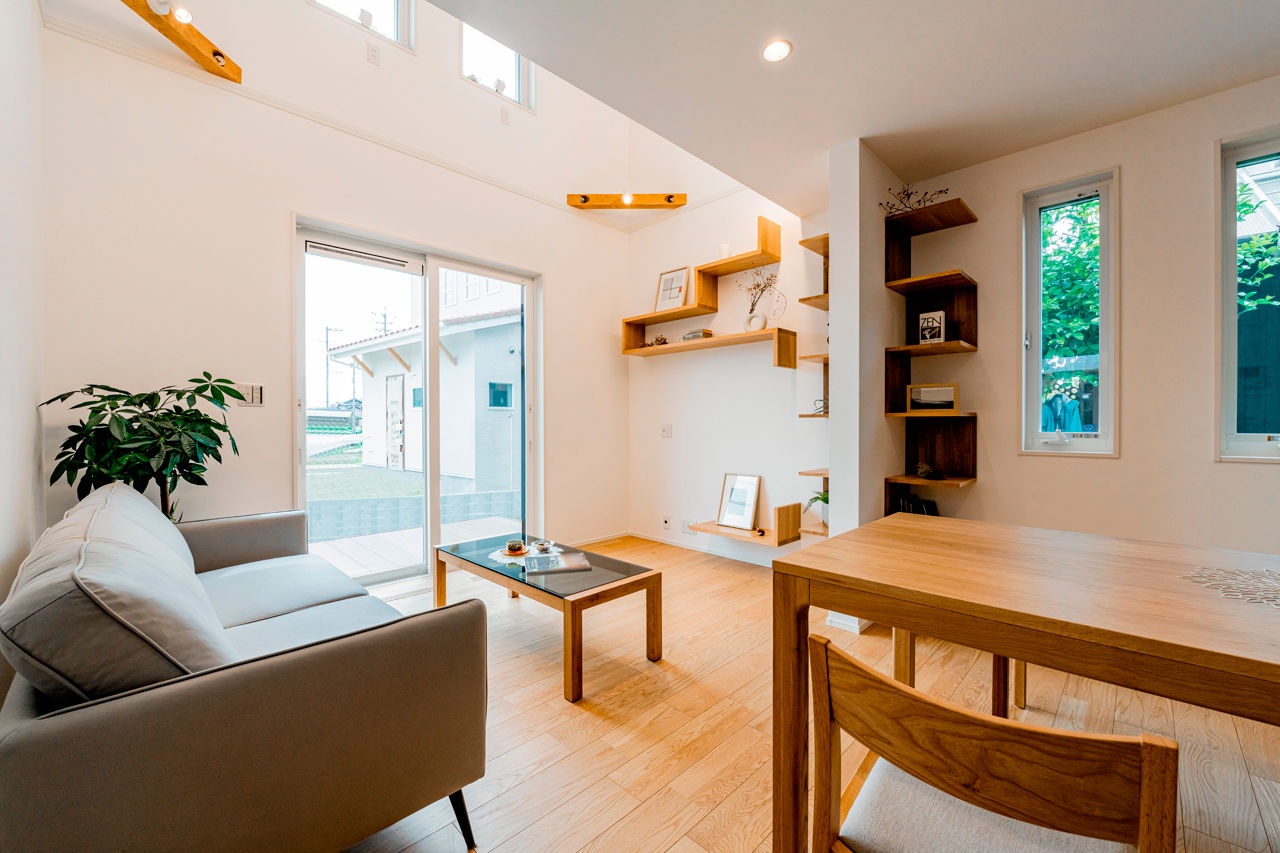 ハウスジャパン 【刈谷市｜変形地｜コンパクトな2階建て】L字型土地を活かした開放感あふれる家の建築実例画像9