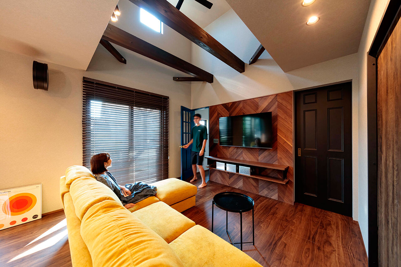 ハウスジャパン 【2000万円台｜知立市｜30坪台｜ペット】愛犬と暮らすカリフォルニアスタイルのヴィンテージ家の建築実例画像3
