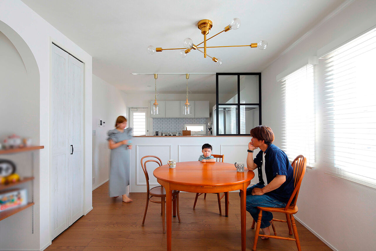 ハウスジャパン 【2000万円台｜半田市｜20坪台｜アメリカン】驚きの標準仕様！白×ヴィンテージの素敵な家の建築実例画像2