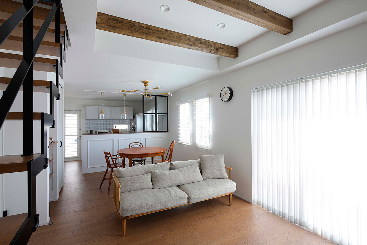 ハウスジャパン 【2000万円台｜半田市｜20坪台｜アメリカン】驚きの標準仕様！白×ヴィンテージの素敵な家の建築実例画像6