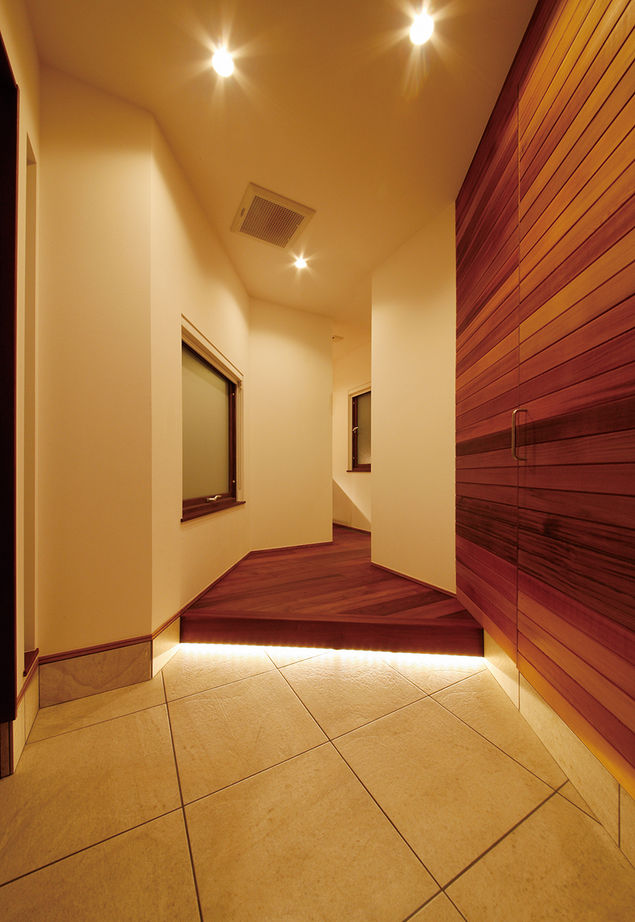 山下建設 【3000万円台/ビルトインガレージ/太陽光発電/湘南暮らし】吹き抜けと大空間リビングがこだわりの住まいの建築実例画像7