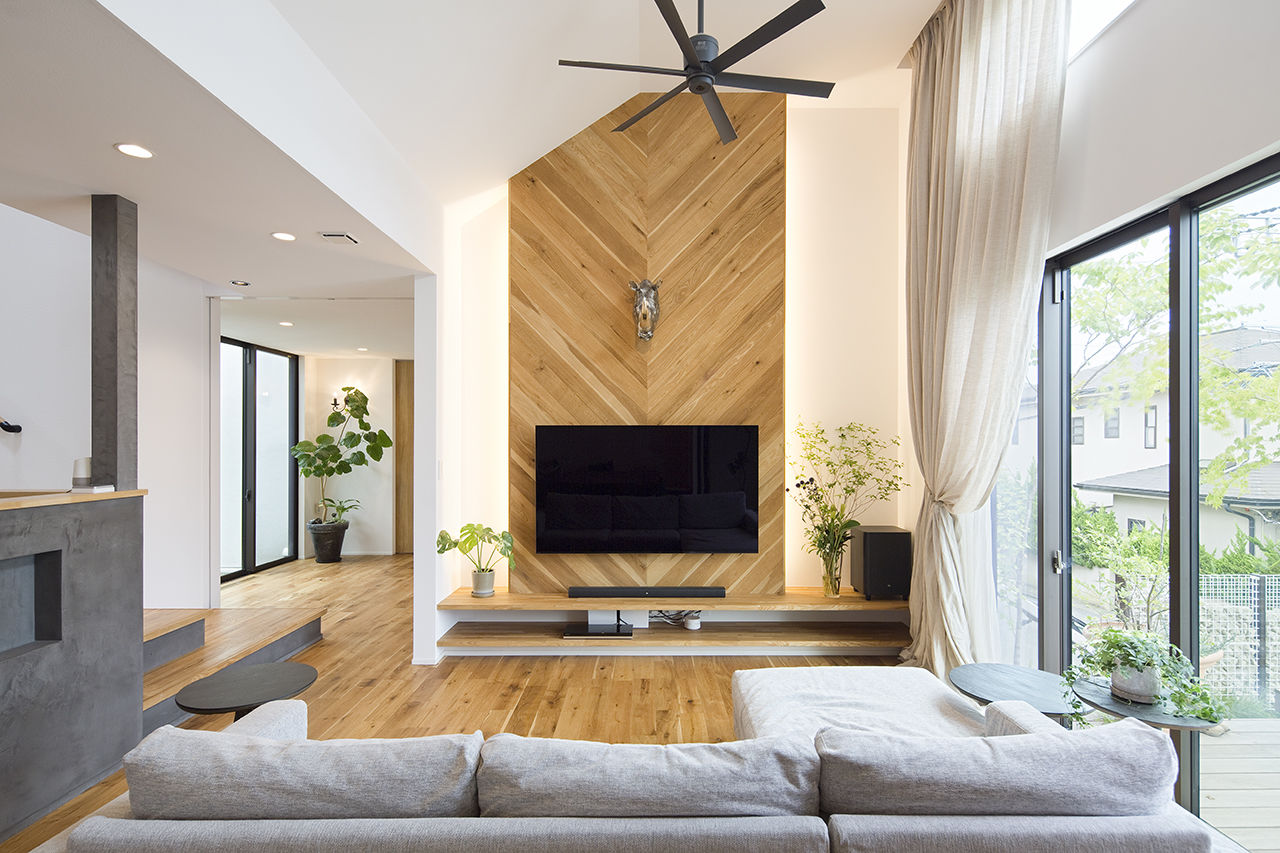 山下建設 【4000万円～／ホームシアター／テラス／間取図あり】子どもたちの笑顔が嬉しい！遊び心を随所に反映した家の建築実例画像4