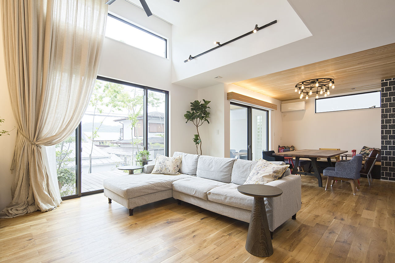 山下建設 【4000万円～／ホームシアター／テラス／間取図あり】子どもたちの笑顔が嬉しい！遊び心を随所に反映した家の建築実例画像5