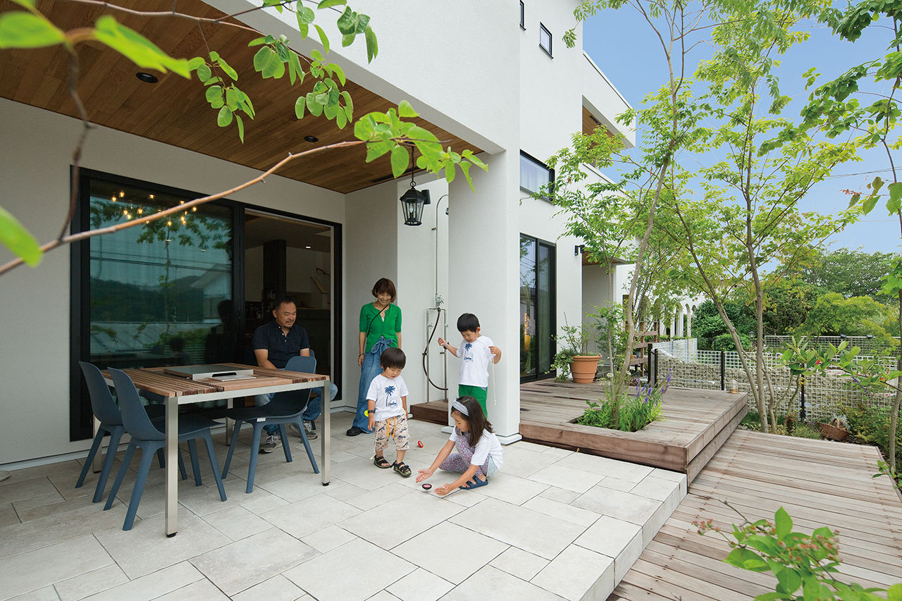 山下建設 【4000万円～／ホームシアター／テラス／間取図あり】子どもたちの笑顔が嬉しい！遊び心を随所に反映した家の建築実例画像7