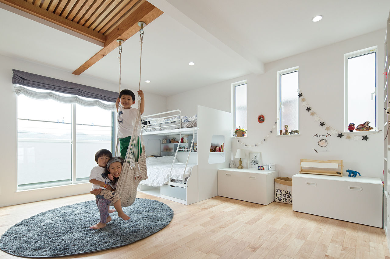 山下建設 【4000万円～／ホームシアター／テラス／間取図あり】子どもたちの笑顔が嬉しい！遊び心を随所に反映した家の建築実例画像8