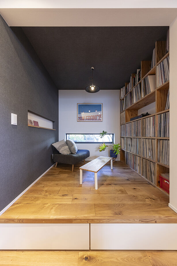 山下建設 【平屋／ウッドデッキ／間取図有】広く開放的なリビングと造形美溢れるウッドデッキを持つ、帰りたくなる家の建築実例画像8