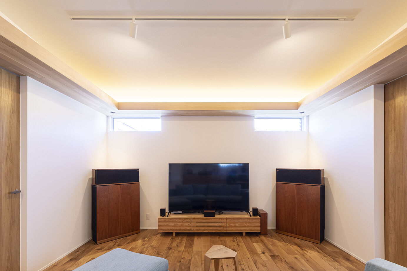 山下建設 【平屋／ウッドデッキ／間取図有】広く開放的なリビングと造形美溢れるウッドデッキを持つ、帰りたくなる家の建築実例画像10