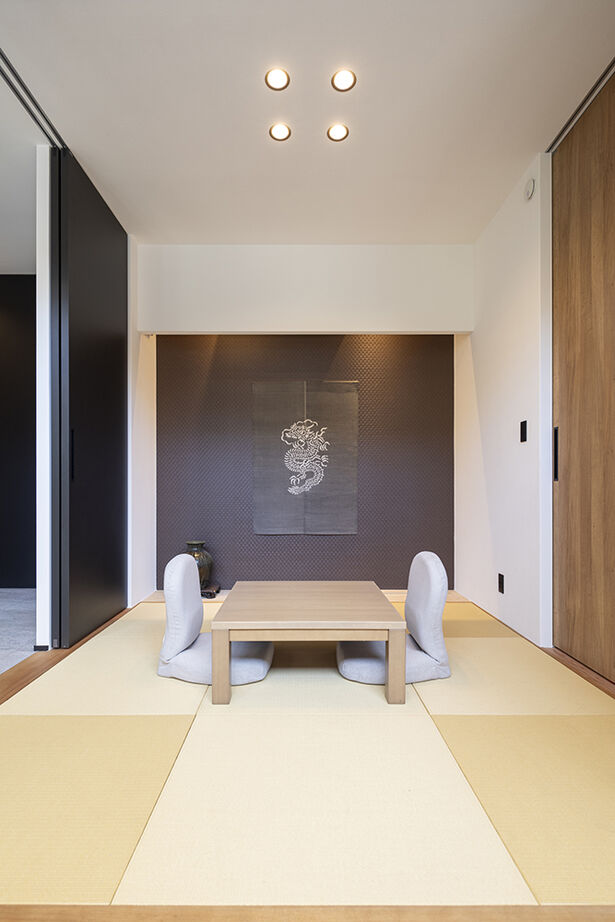 山下建設 【吹抜／ビルトインガレージ／間取図】湘南に建てた邸宅で、日本で過ごすひと時を優雅に、快適にの建築実例画像7