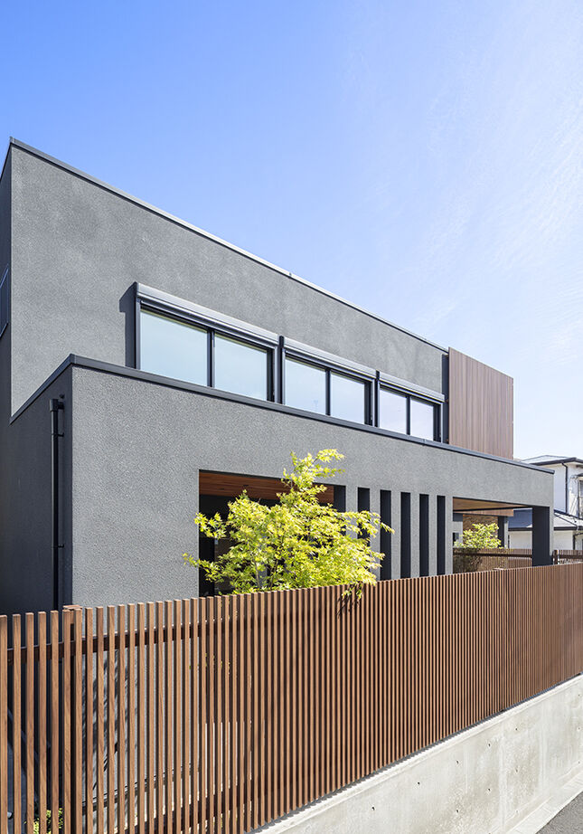 山下建設 【吹抜／ビルトインガレージ／間取図】湘南に建てた邸宅で、日本で過ごすひと時を優雅に、快適にの建築実例画像20