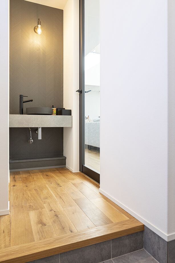 山下建設 【3000万円台／吹抜／家事動線／間取図】ウッドデッキは第2のリビング！内と外のつながりを楽しむ家の建築実例画像10