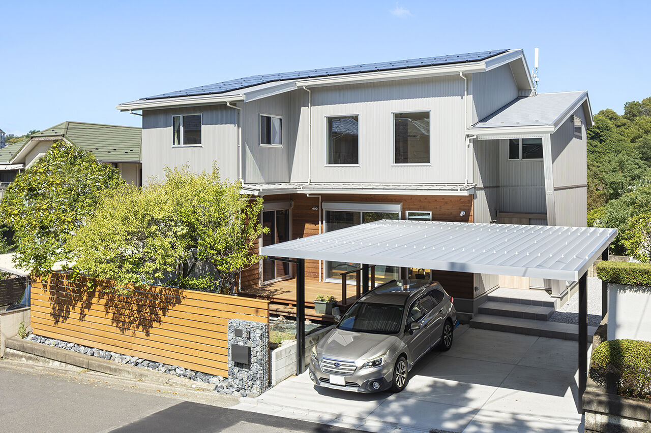 山下建設 【吹抜／収納充実／家事動線】吹き抜けのアスレチックネットや造作すべり台も！大人も子どもも集まる家の建築実例画像10