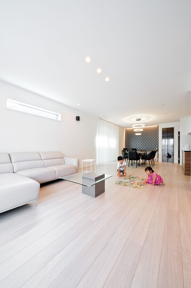 泉北ホーム 【2000万円台/間取り図有/55坪】無駄を省いたエレガントで上質な空間。アイランドキッチンで家事ラク仕様の建築実例画像6