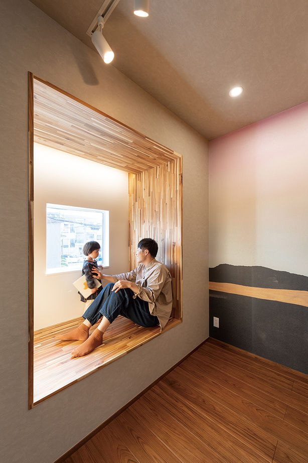 泉北ホーム 【3000万円台/間取り図有/3階建て/36坪】テレワーク空間も実現した、子育て家族の北欧ヴィンテージな家の建築実例画像5