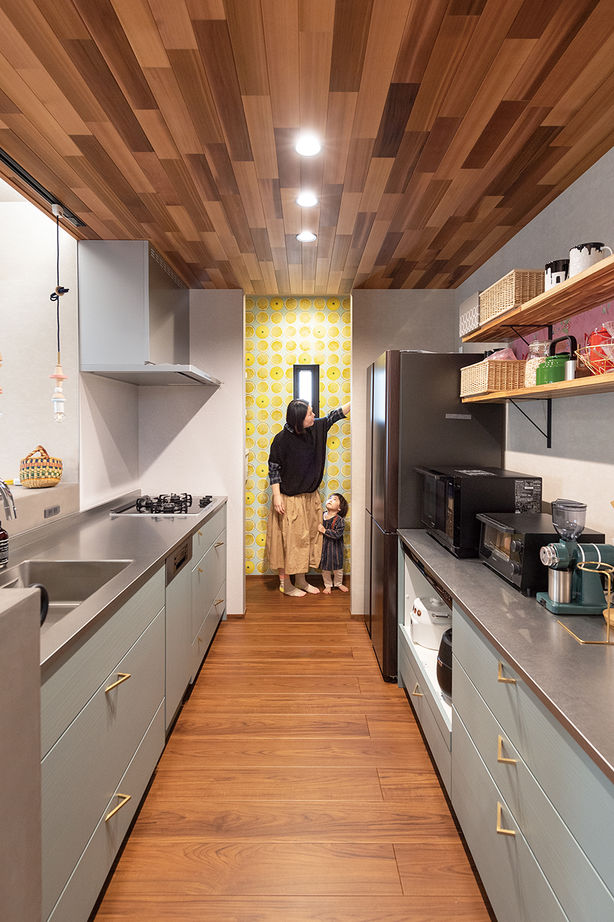 泉北ホーム 【3000万円台/間取り図有/3階建て/36坪】テレワーク空間も実現した、子育て家族の北欧ヴィンテージな家の建築実例画像8