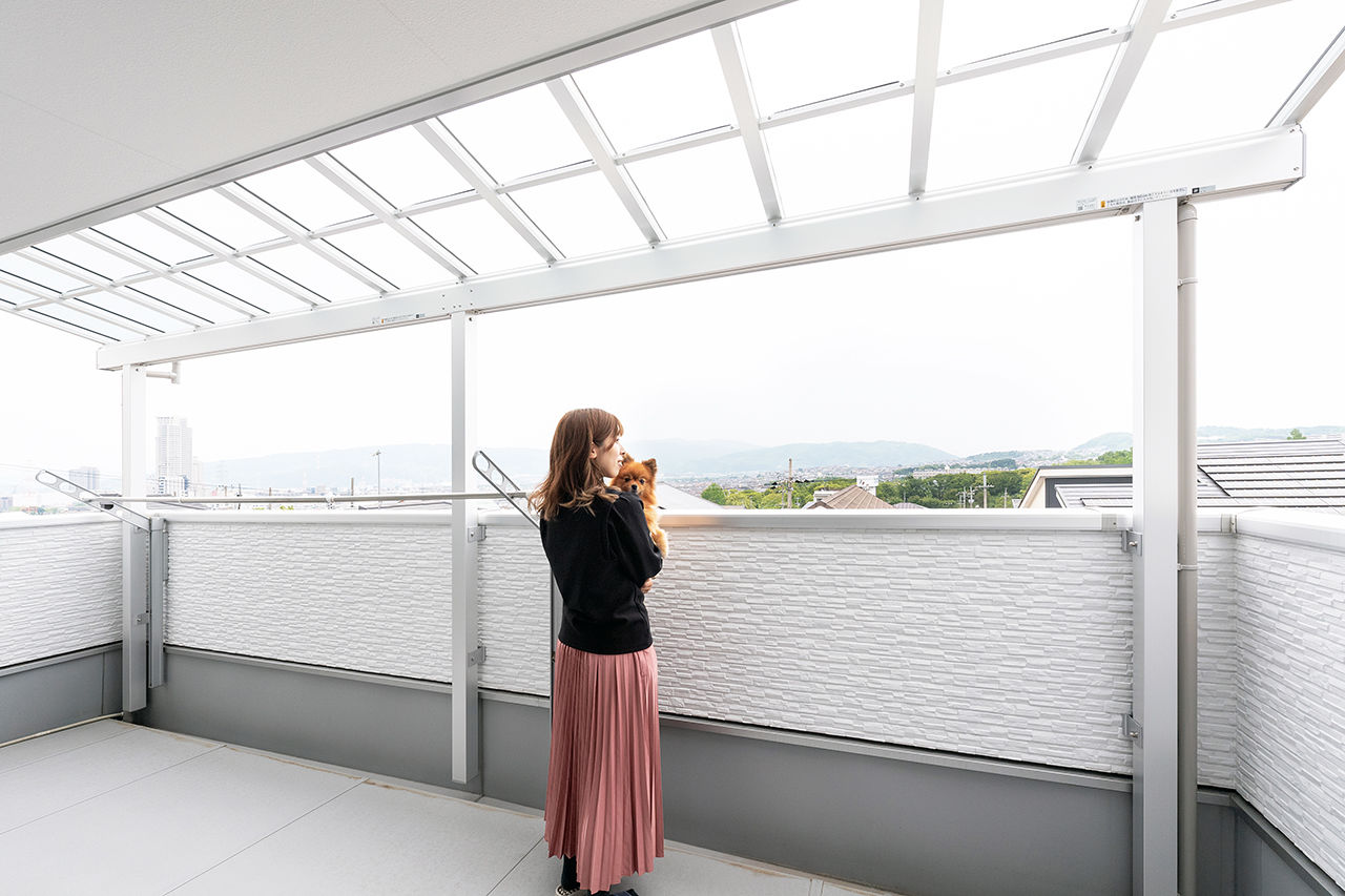 泉北ホーム 【2000万円台/間取り図有/31坪】空間を有効活用した機能的収納。バルコニーからの眺望で癒される2階LDKの家の建築実例画像7