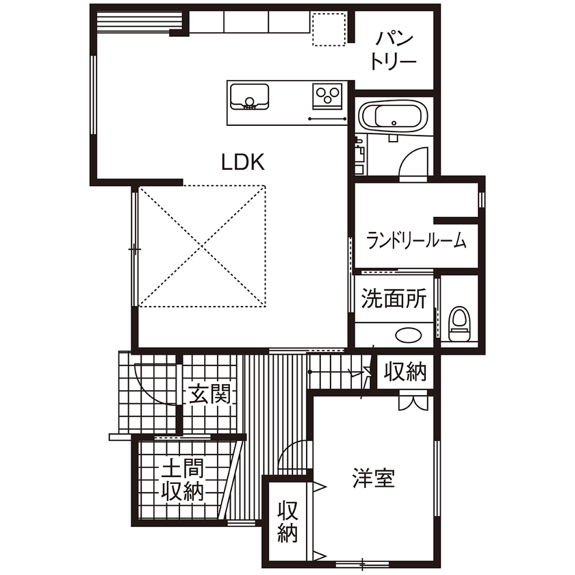 【SUUMO】 【2000万円台/二世帯/間取り有】ラグジュアリーなキッチンと吹抜けリビングで快適に暮らす家 - 泉北ホーム 本社の建築実例 ...