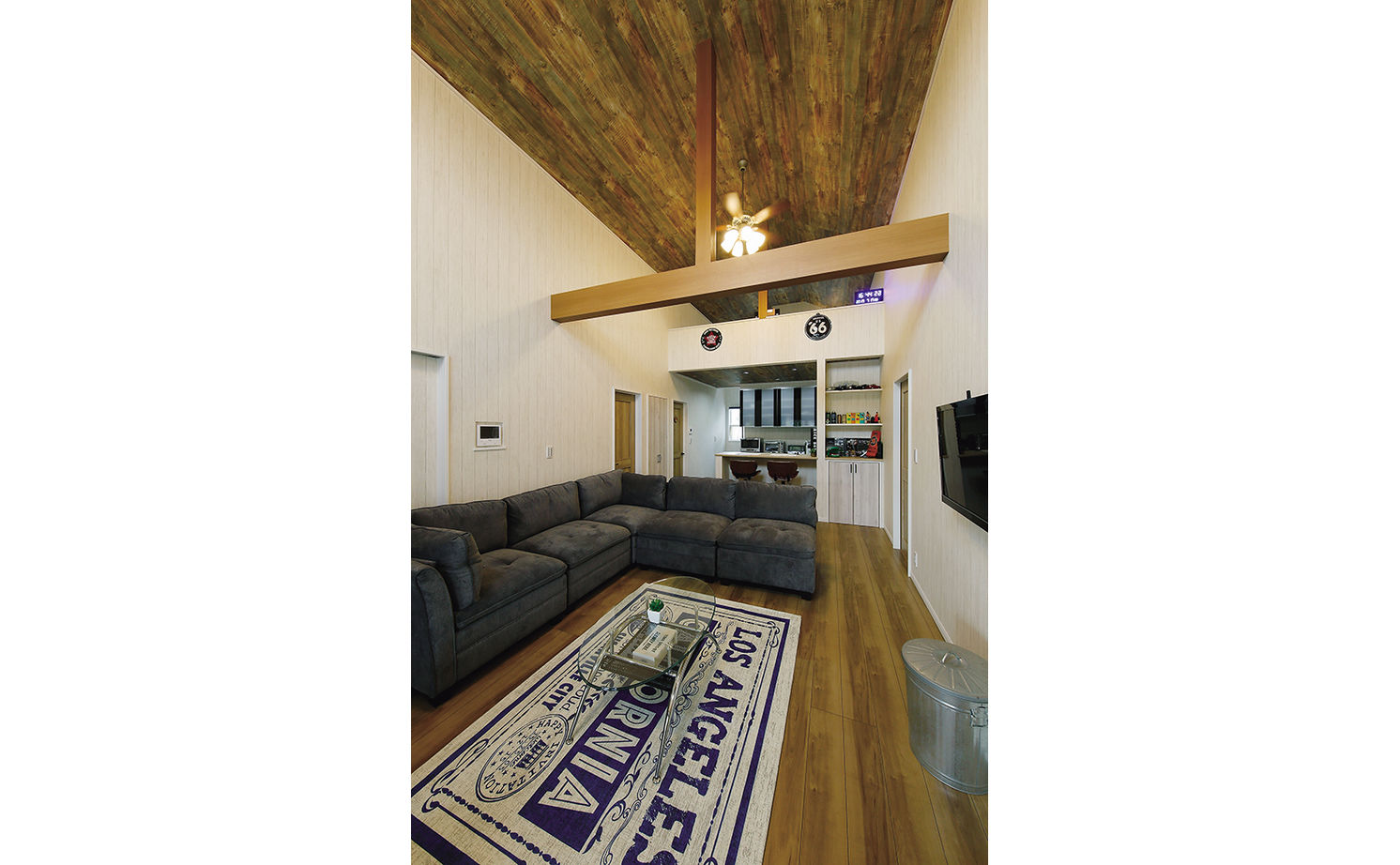 NANA HOME（川越） 【埼玉県/1500～2000万円/30坪/間取り】10回以上のプラン相談で本場アメリカンハウスを実現<平屋＋ロフト>の建築実例画像5