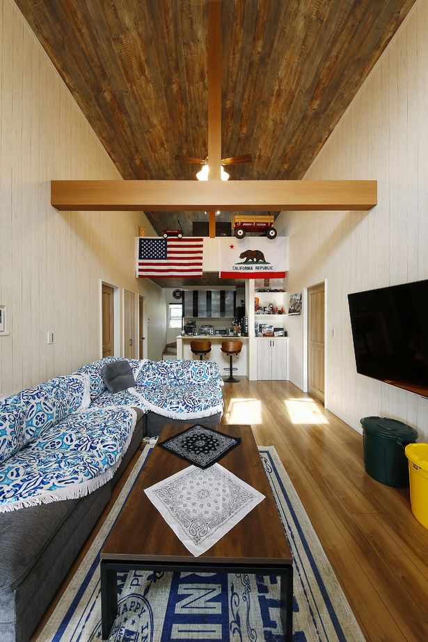 NANA HOME（川越） 【埼玉県/1500～2000万円/30坪/間取り】10回以上のプラン相談で本場アメリカンハウスを実現<平屋＋ロフト>の建築実例画像15