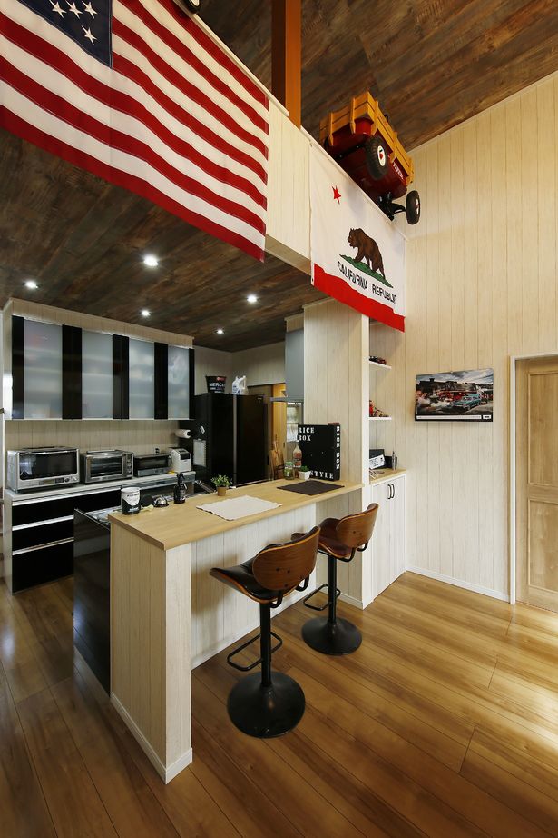 NANA HOME（川越） 【埼玉県/1500～2000万円/30坪/間取り】10回以上のプラン相談で本場アメリカンハウスを実現<平屋＋ロフト>の建築実例画像16