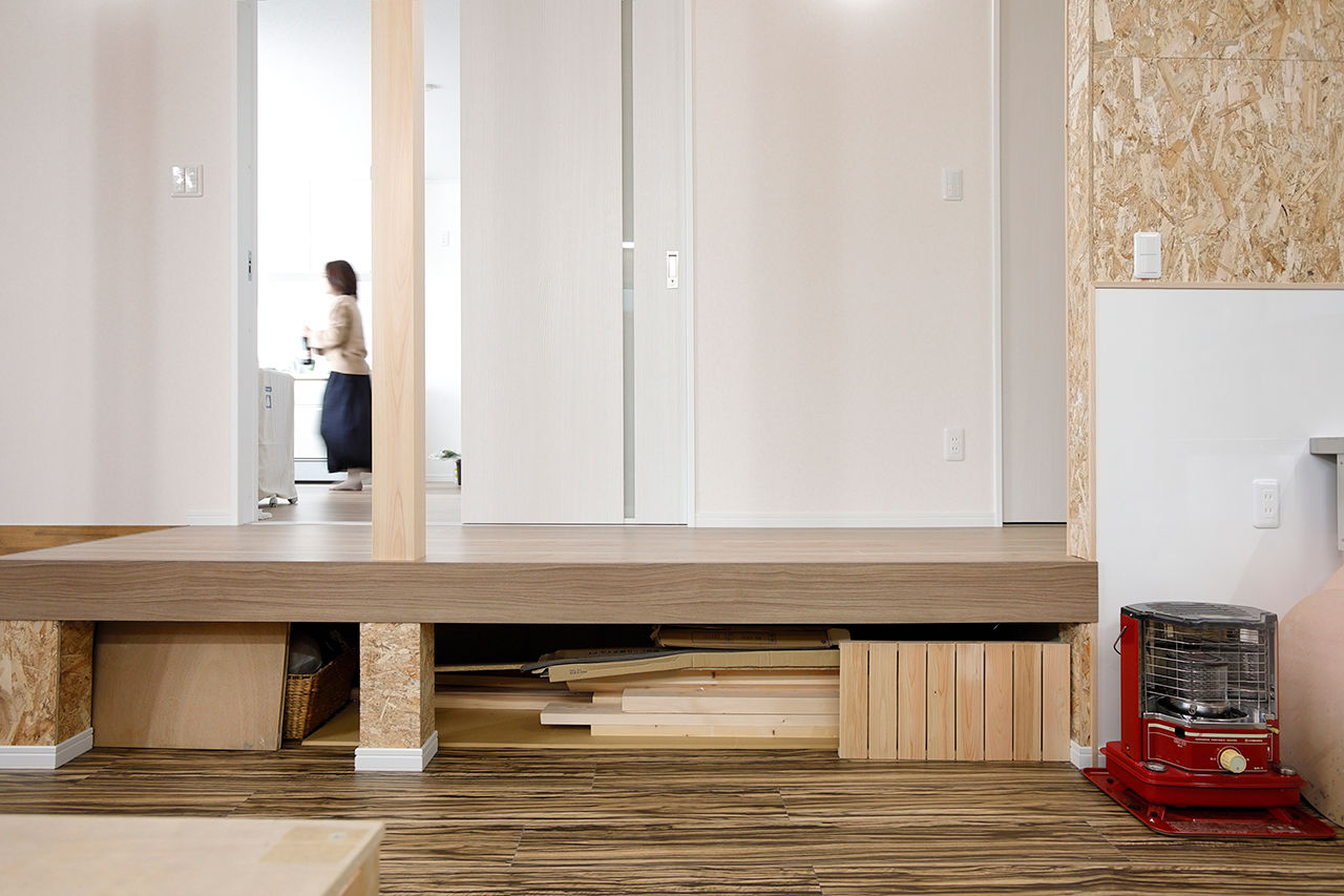 熊澤工務店 【総額2100万円×28坪】吹き抜け大空間の陶芸用「アトリエ」が主役！暮らしと趣味が同居する住まいの建築実例画像6