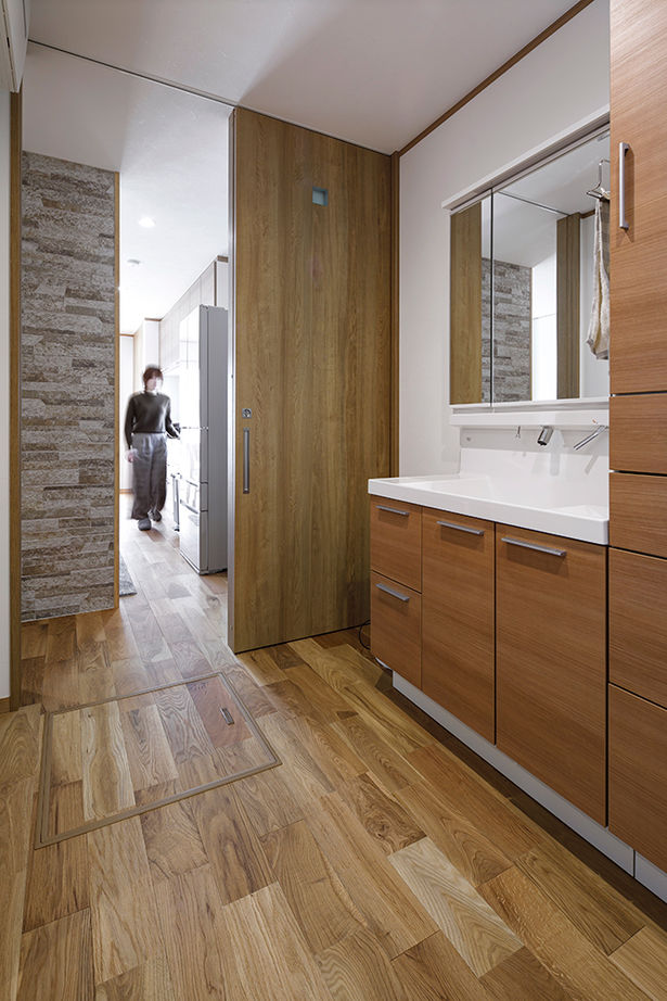 熊澤工務店 【総額3000万円未満×44.3坪｜間取り図有】いつまでも飽きのこない、大人シンプルが活きる和モダンの家の建築実例画像6