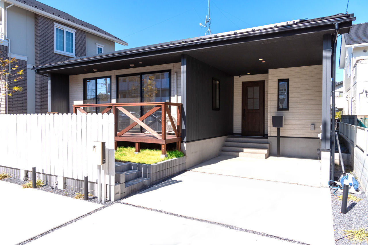 いい感じの平屋IKIの建築実例画像