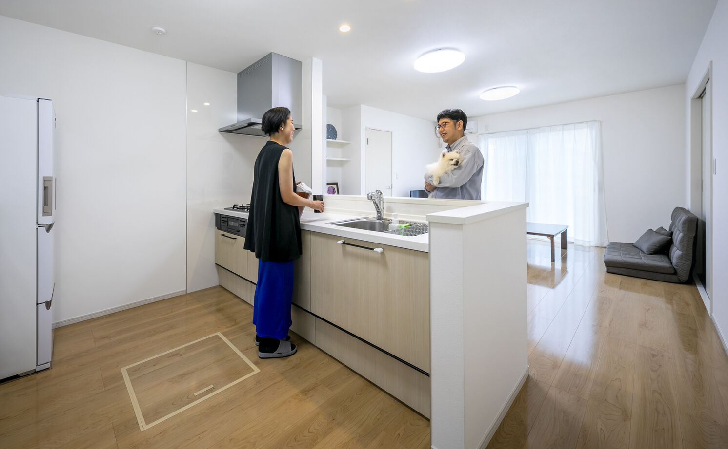 いい感じの平屋IKI 【平屋/1,220万円】愛犬・愛猫と一緒に快適に暮らすために選んだ平屋の選択の建築実例画像6