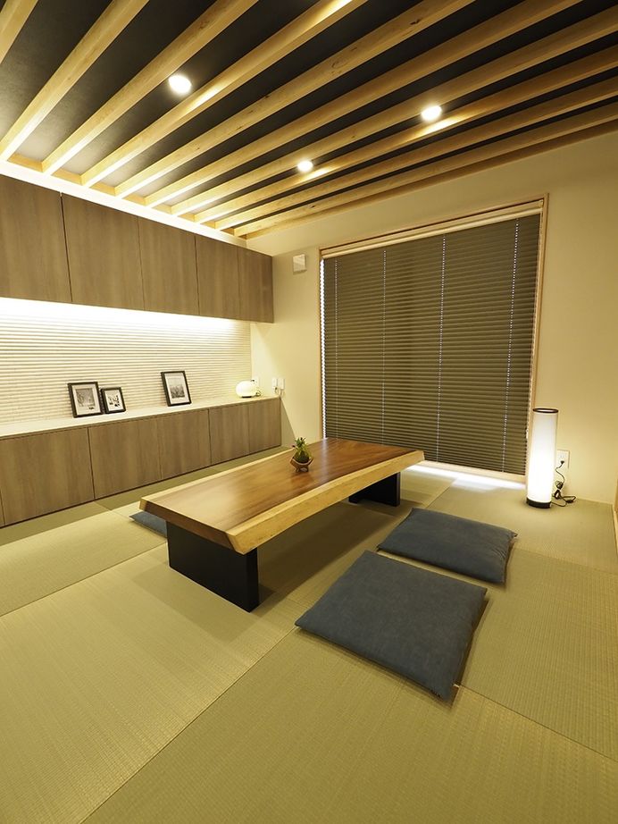 日本ハウスホールディングス 「仕切らない空間設計」が叶えた、家族のつながりを大切にする住まい。書斎付きビルトインガレージも実現の建築実例画像7