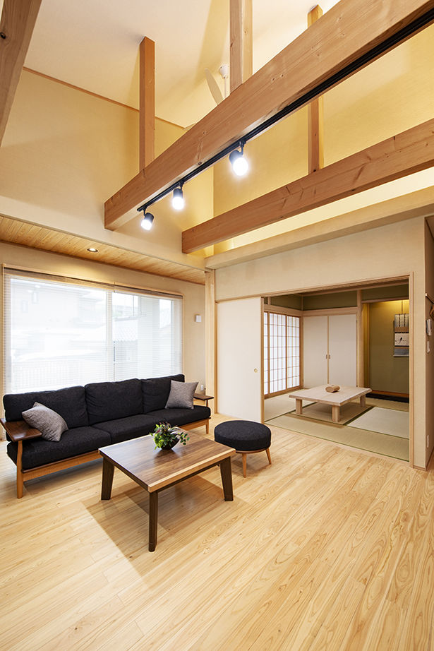 日本ハウスホールディングス 美しい和の意匠とこだわりを満載！徹底して快適な居住性を追求した平屋の住まいの建築実例画像3