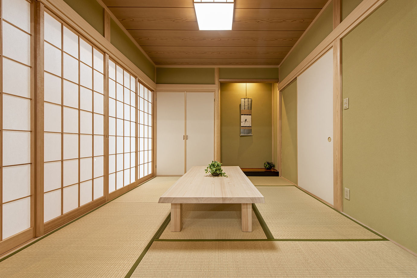 日本ハウスホールディングス 美しい和の意匠とこだわりを満載！徹底して快適な居住性を追求した平屋の住まいの建築実例画像4