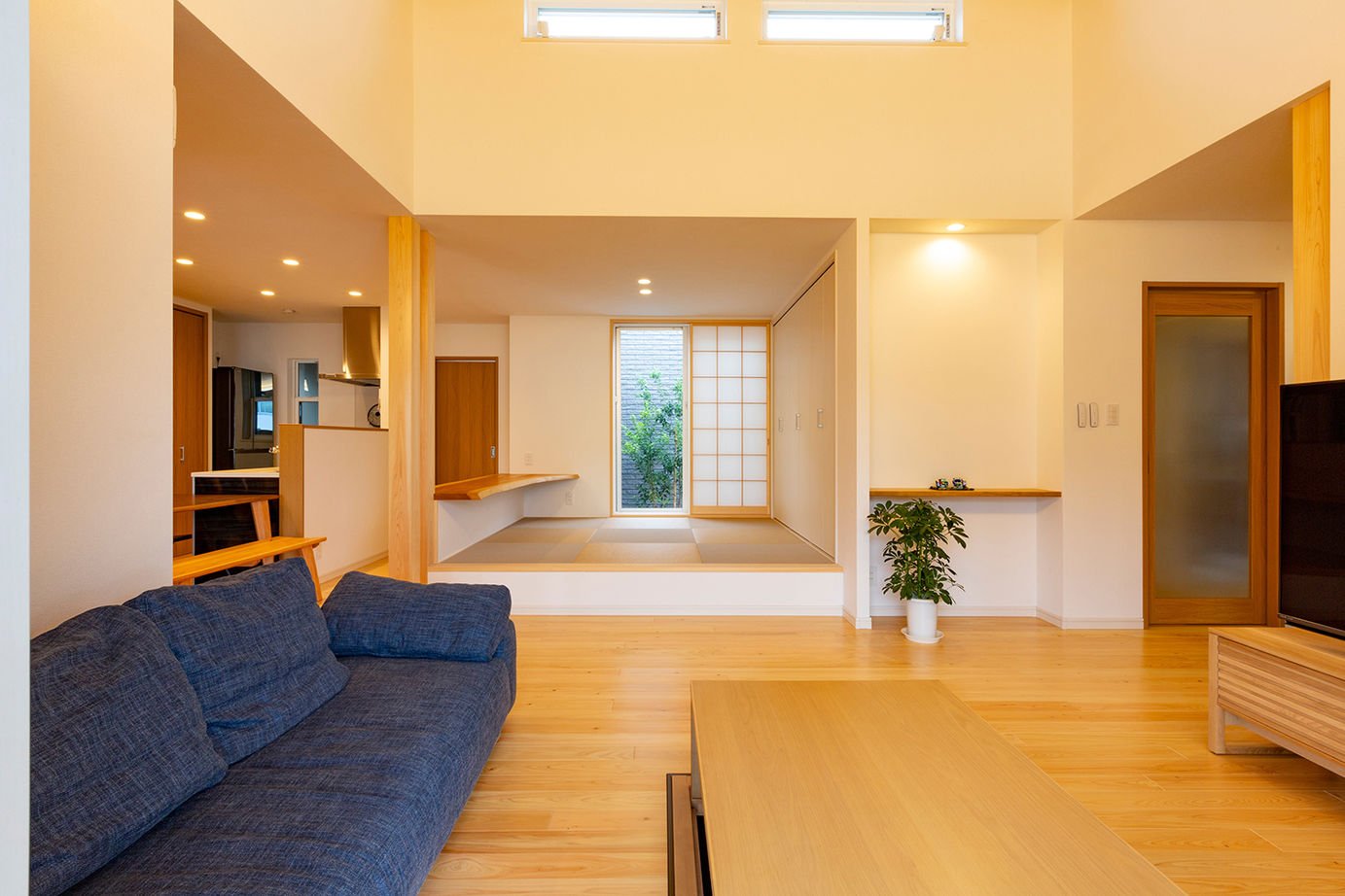 日本ハウスホールディングス 【平屋】斬新なアイデアがたっぷりと詰め込まれた「壁の家（wall house）」の建築実例画像4