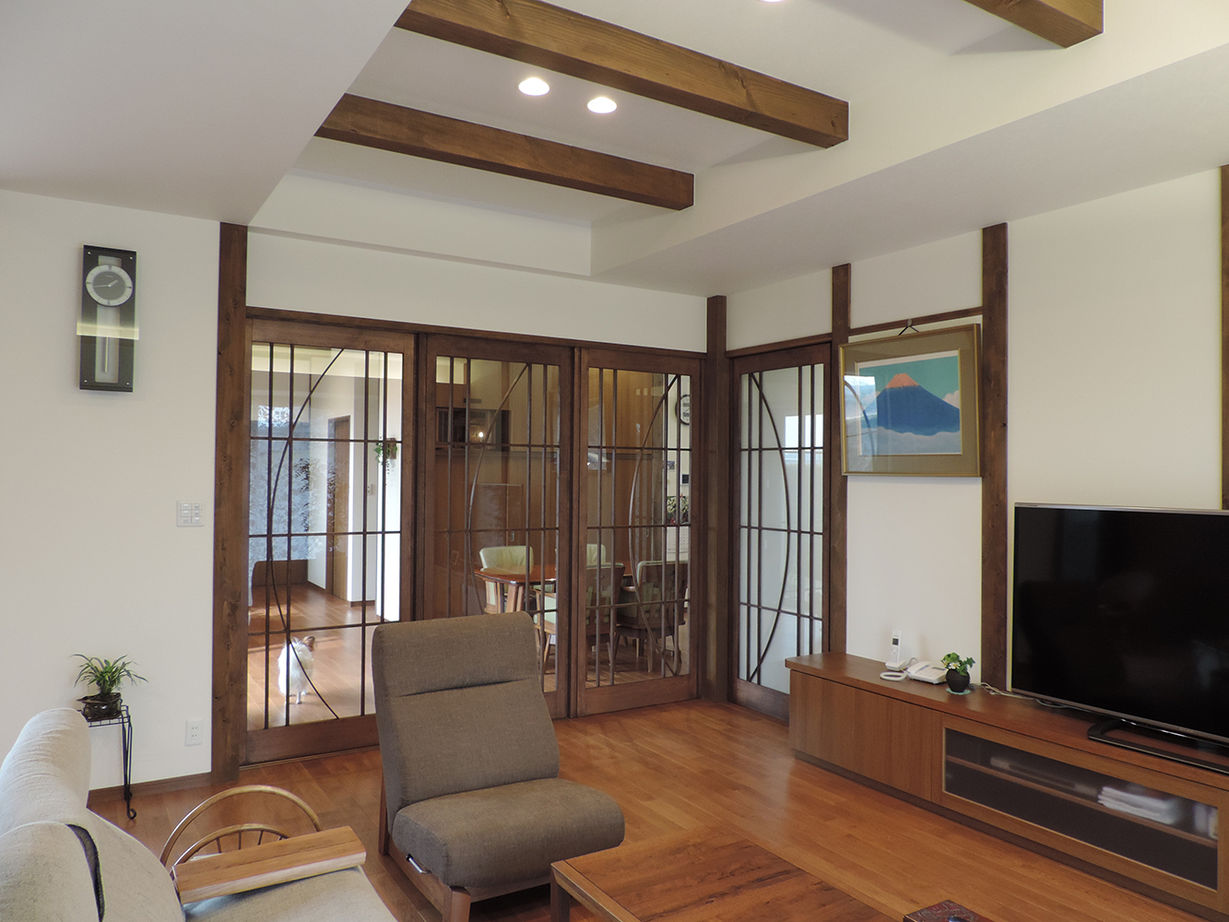 日本ハウスホールディングス 【平屋】自然の光と風、木のぬくもりに満ち溢れた「お庭への愛情と共に暮らす家」の建築実例画像5