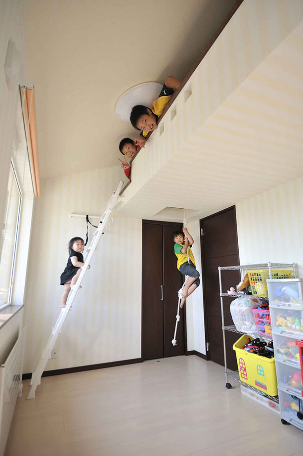 日本ハウスホールディングス 【ウッドデッキ／間取図有】周囲を気にせず、ゆったり楽しめるプライベート感溢れる中庭のある家の建築実例画像7