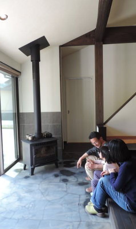 日本ハウスホールディングス 自然と暮らす3つの土間のある家～迎え土間・憩い土間・奥土間～の建築実例画像8