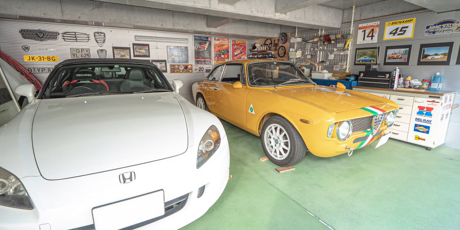 日本ハウスホールディングス こだわりガレージのモダン邸宅の建築実例画像4