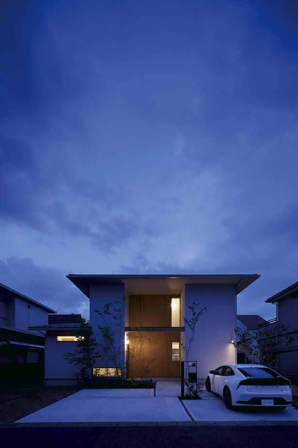 エーセンス建築設計 【ウッドデッキ/土間/約32坪】カッコいいけど尖ってない。中心に通り土間がある自然と一体感を持つ家の建築実例画像10