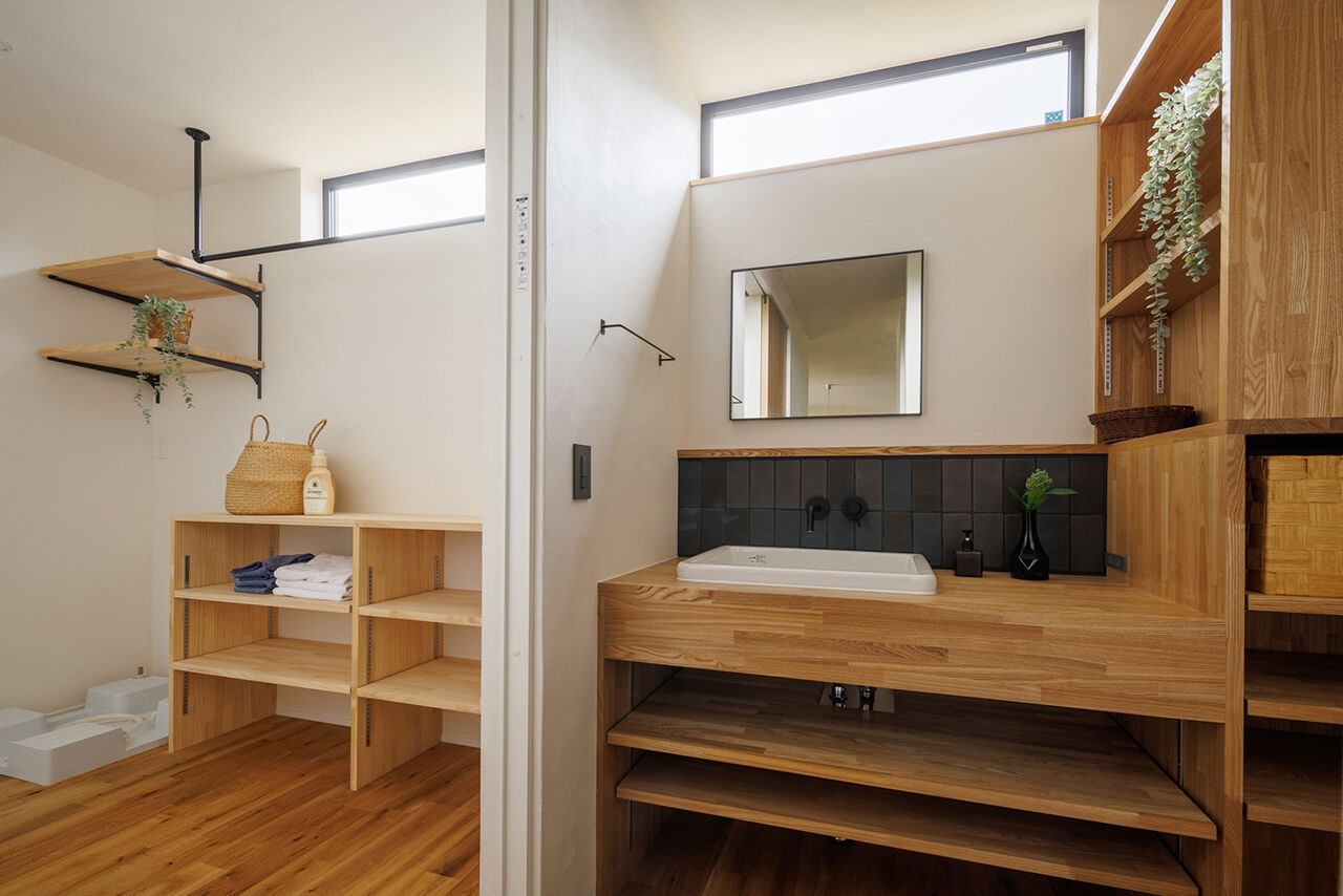 エーセンス建築設計 【デッキ／平屋／約24坪】夫婦暮らしに必要な要素をギュッと詰めて。ミニマムでおおらかな海の近くの平屋の建築実例画像6