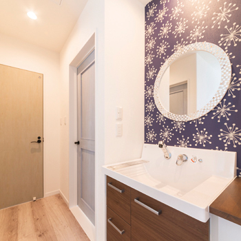 サンクスホーム 【松阪の実例】家事もスムーズ、光熱費もダウン。寛げるカフェ風リビングの家が「1000万円台でできました」の建築実例画像6