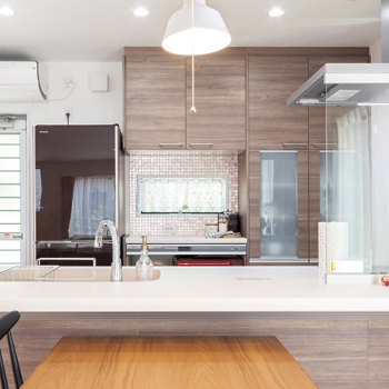 サンクスホーム 【松阪の実例】家事もスムーズ、光熱費もダウン。寛げるカフェ風リビングの家が「1000万円台でできました」の建築実例画像9