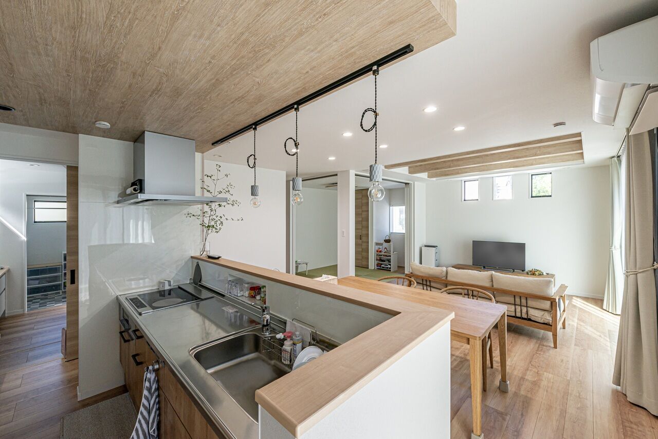 サンクスホーム 【2000万円台×回遊動線｜間取り図有】「今」も「この先」も、ずっとラクに快適に過ごせる住まいの建築実例画像5